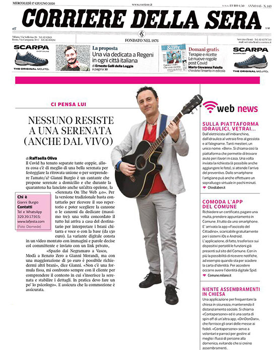 La serenata: un regalo di antica tradizione che solo un musicista, cantante con spiccate qualità musicali potrà cantare dal vivo