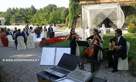 postazione musicale cerimonia civile