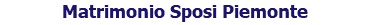 Matrimonio Sposi Piemonte