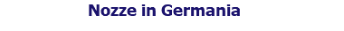 Nozze in Germania